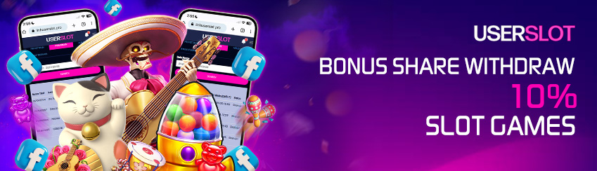Bonus Share WD 10% Slot Games